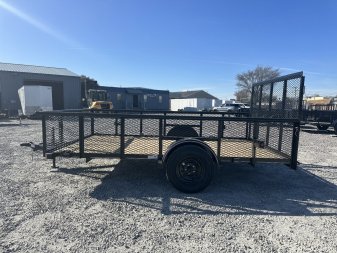 New 2025 TEXAS BRAGG TRAILERS 6x12P w/ 2ft Expanded Sides and Gate Utility Trailer