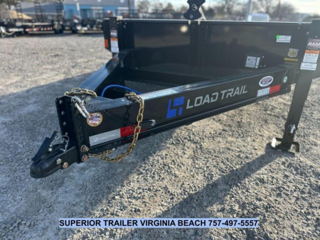 New 2025 Load Trail PS 24' 14K Deckover Trailer w/ Flip Over Ramps