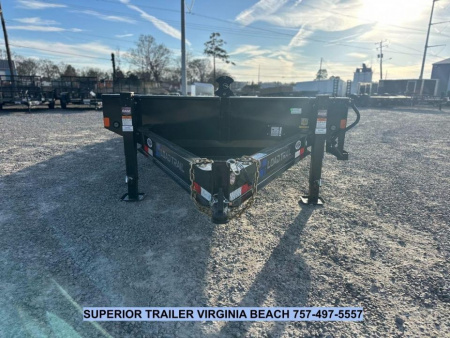 New 2025 Load Trail PS 24' 14K Deckover Trailer w/ Flip Over Ramps