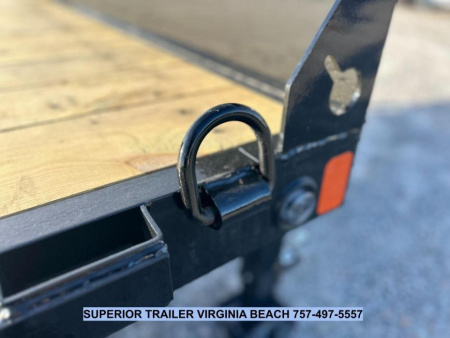 New 2025 Load Trail PS 24' 14K Deckover Trailer w/ Flip Over Ramps