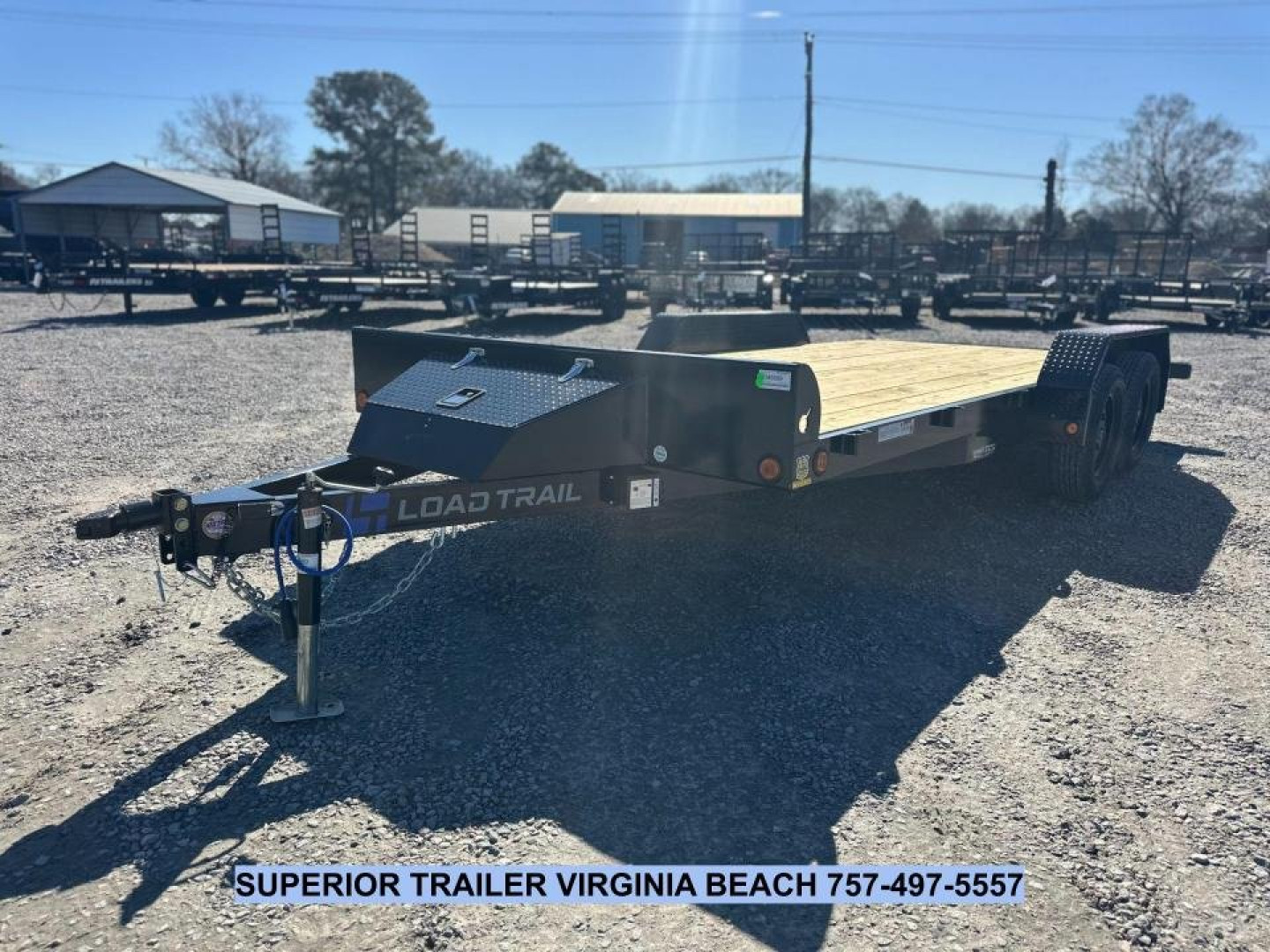 New 2025 Load Trail CH 16' 7K Car Hauler w/ Slide in Ramps