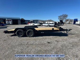 New 2025 Load Trail CH 16' 7K Car Hauler w/ Slide in Ramps