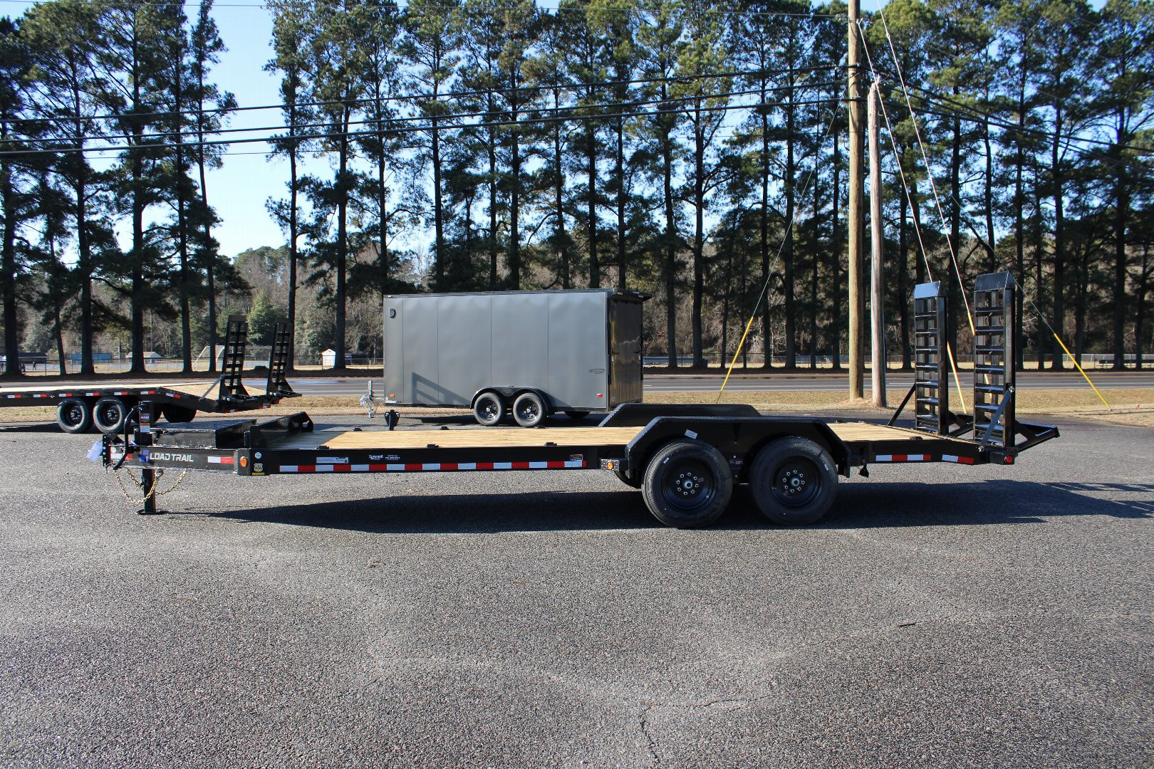 New 2025 Load Trail CB 22' 16K Heavy Duty Equipment Hauler