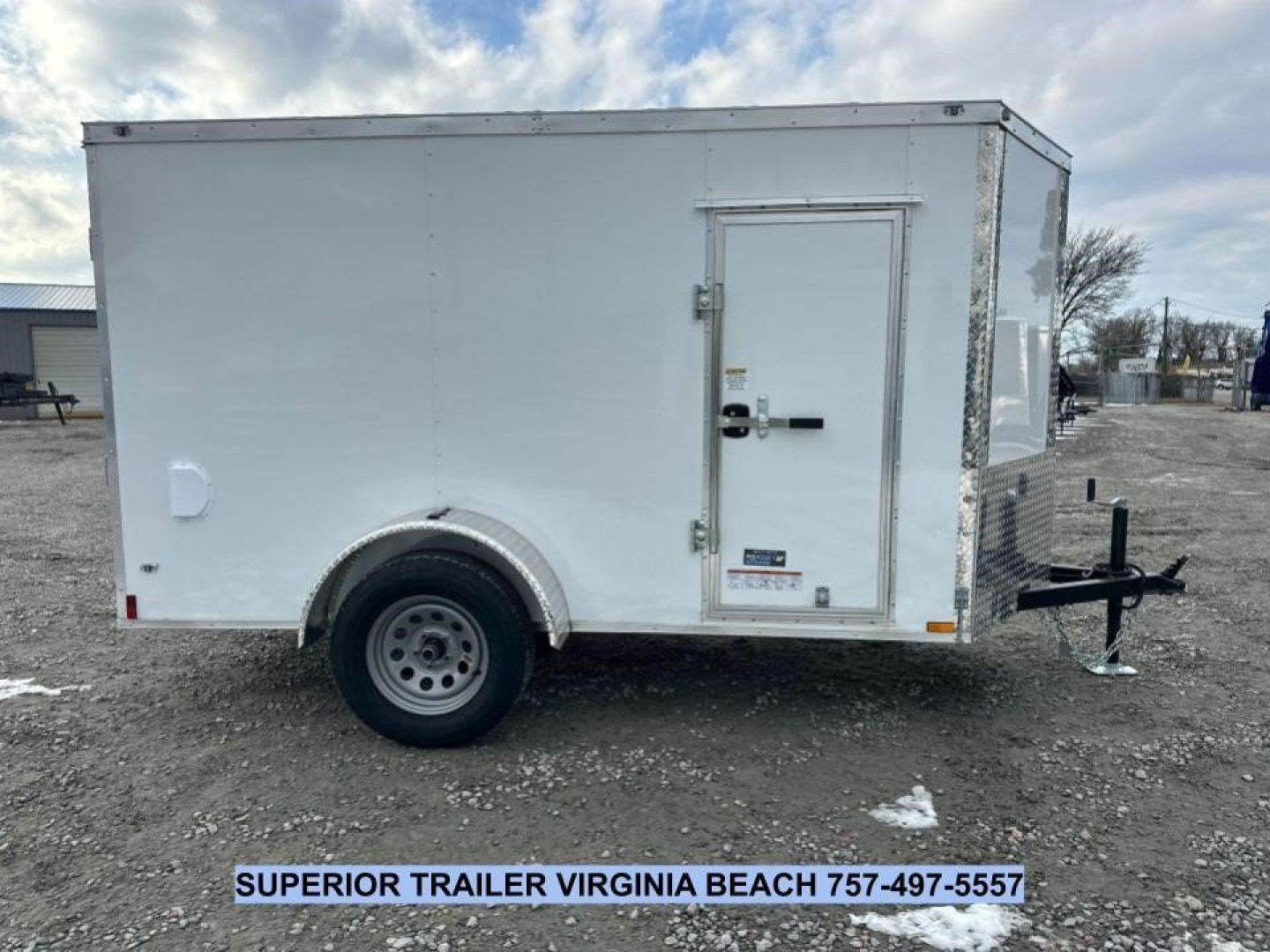 New 2025 ANVIL 5X10 w/Ramp Cargo / Enclosed Trailer