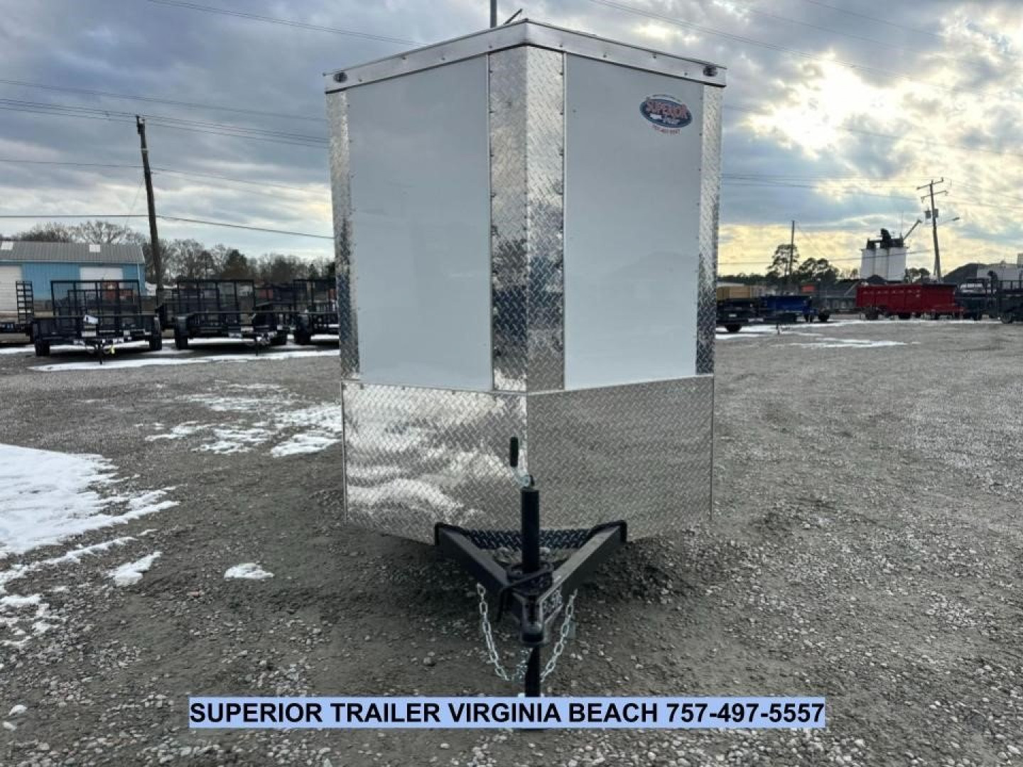 New 2025 ANVIL 5X10 w/Ramp Cargo / Enclosed Trailer