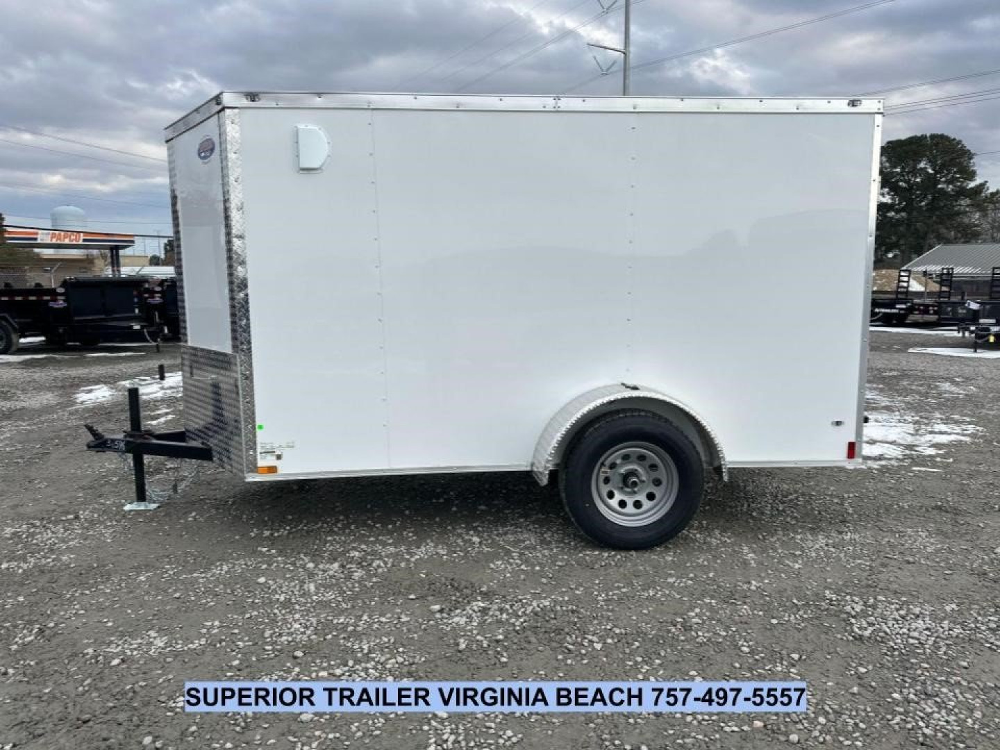 New 2025 ANVIL 5X10 w/Ramp Cargo / Enclosed Trailer