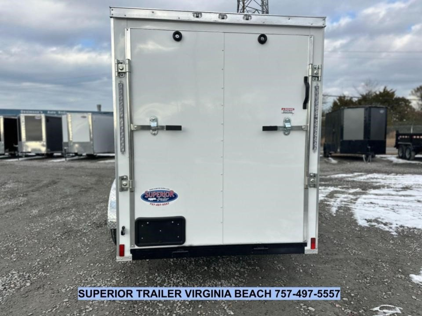 New 2025 ANVIL 5X10 w/Ramp Cargo / Enclosed Trailer