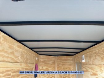 New 2025 ANVIL 5X10 w/Ramp Cargo / Enclosed Trailer