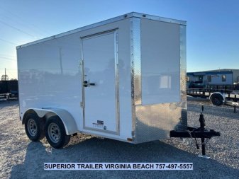 New 2025 ANVIL 6X12 7K Enclosed w/Ramp Door & Poly-Core Exterior