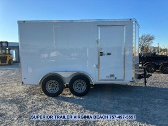 New 2025 ANVIL 6X12 7K Enclosed w/Ramp Door & Poly-Core Exterior