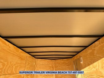 New 2025 ANVIL 6X12 7K Enclosed w/Ramp Door & Poly-Core Exterior