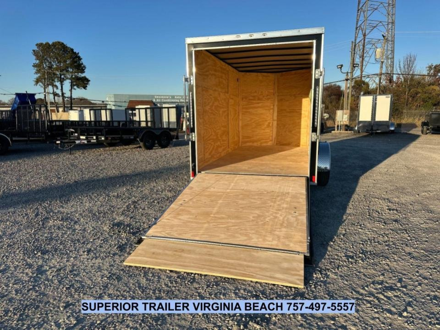 New 2025 ANVIL 6X12 w/ Ramp Cargo / Enclosed Trailer