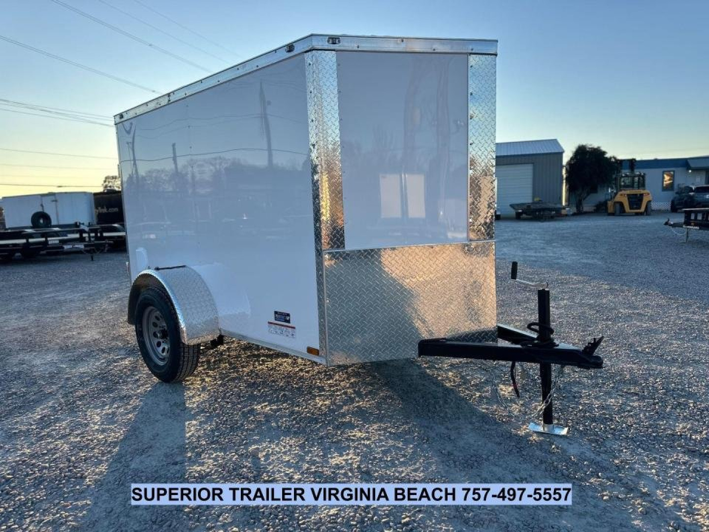 New 2025 ANVIL 5X8 w/ Double Rear Doors Cargo / Enclosed Trailer