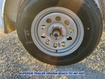 New 2025 ANVIL 5X8 w/ Double Rear Doors Cargo / Enclosed Trailer