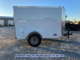 New 2025 ANVIL 5X8 w/ Double Rear Doors Cargo / Enclosed Trailer