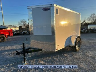 New 2025 ANVIL 5X8 w/ Double Rear Doors Cargo / Enclosed Trailer
