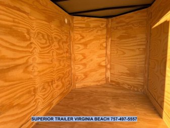 New 2025 ANVIL 5X8 w/ Double Rear Doors Cargo / Enclosed Trailer