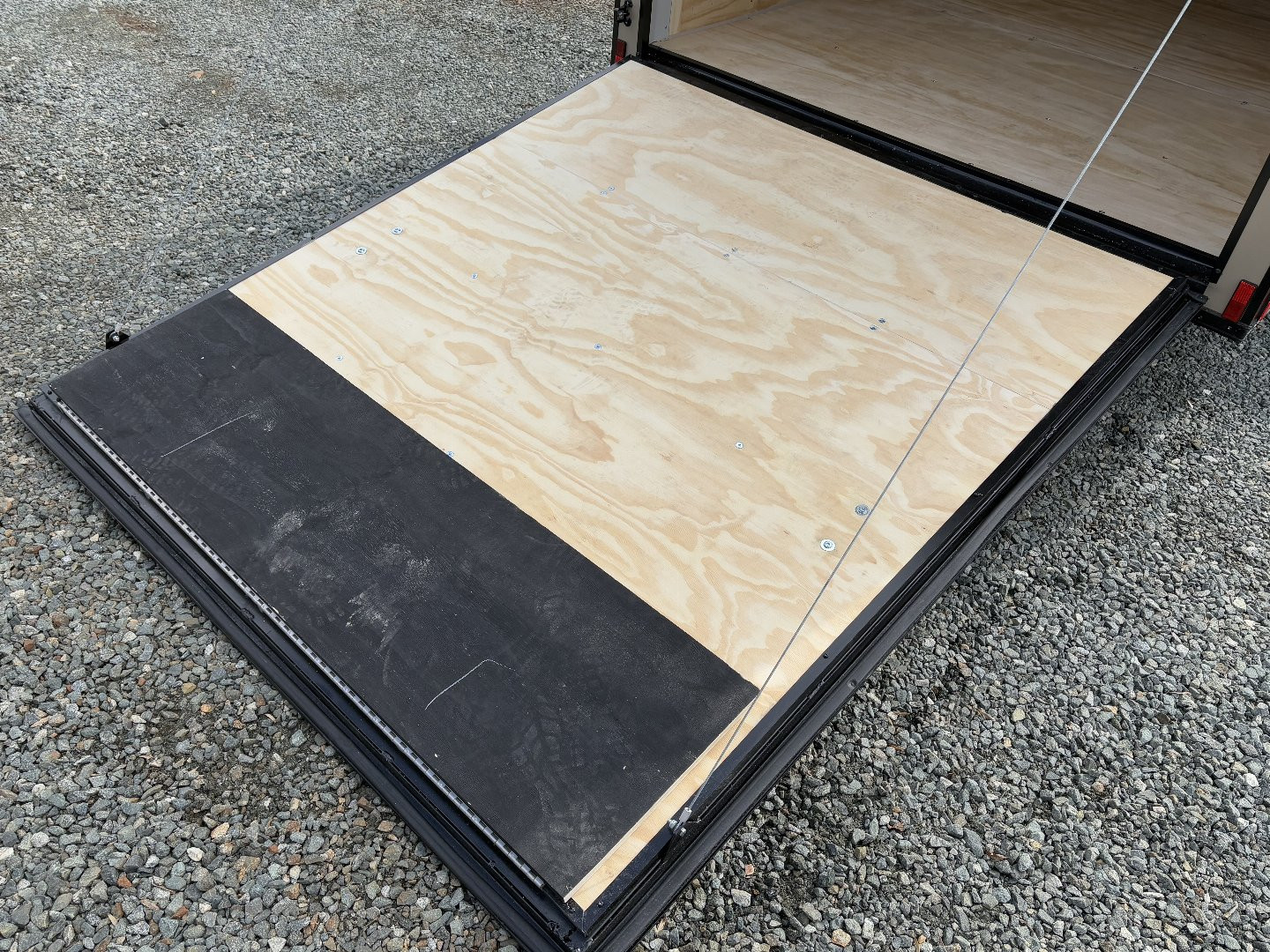 New 2025 ANVIL 6X12 Enclosed w/ Ramp, Black Out Package & Poly-Core Exterior