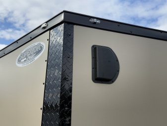 New 2025 ANVIL 6X12 Enclosed w/ Ramp, Black Out Package & Poly-Core Exterior