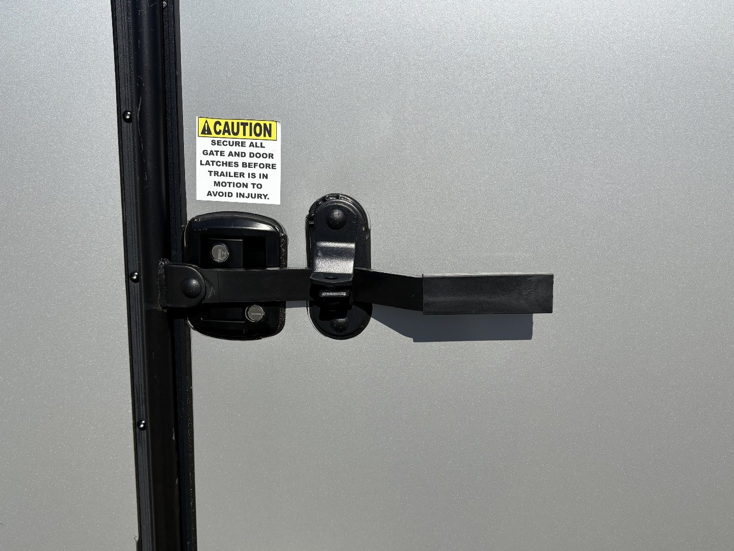 New 2025 ANVIL 6X10 Enclosed w/ Ramp, Black Out Package & Poly-Core Exterior