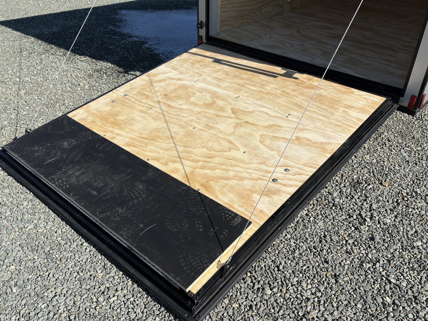 New 2025 ANVIL 6X10 Enclosed w/ Ramp, Black Out Package & Poly-Core Exterior