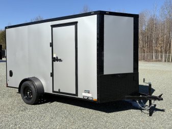New 2025 ANVIL 6X10 Enclosed w/ Ramp, Black Out Package & Poly-Core Exterior