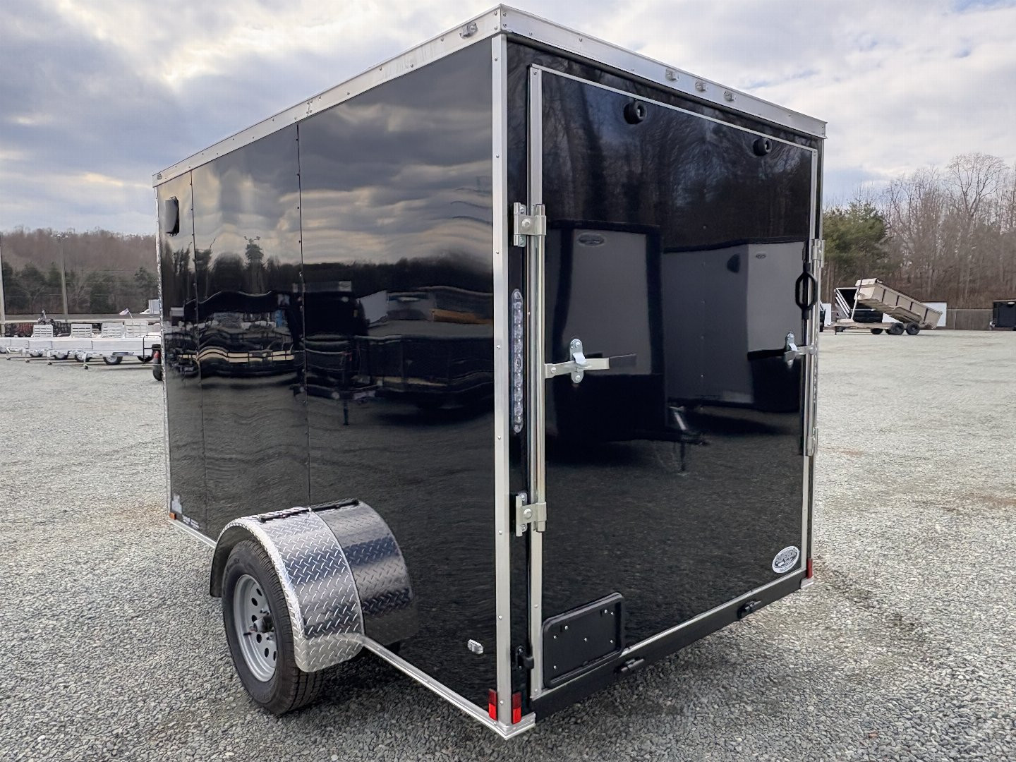 New 2025 ANVIL 6X10 Enclosed w/ Ramp, Side Door & Poly- Core Exterior