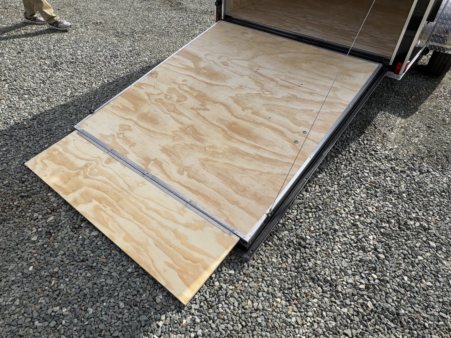 New 2025 ANVIL 6X10 Enclosed w/ Ramp, Side Door & Poly- Core Exterior