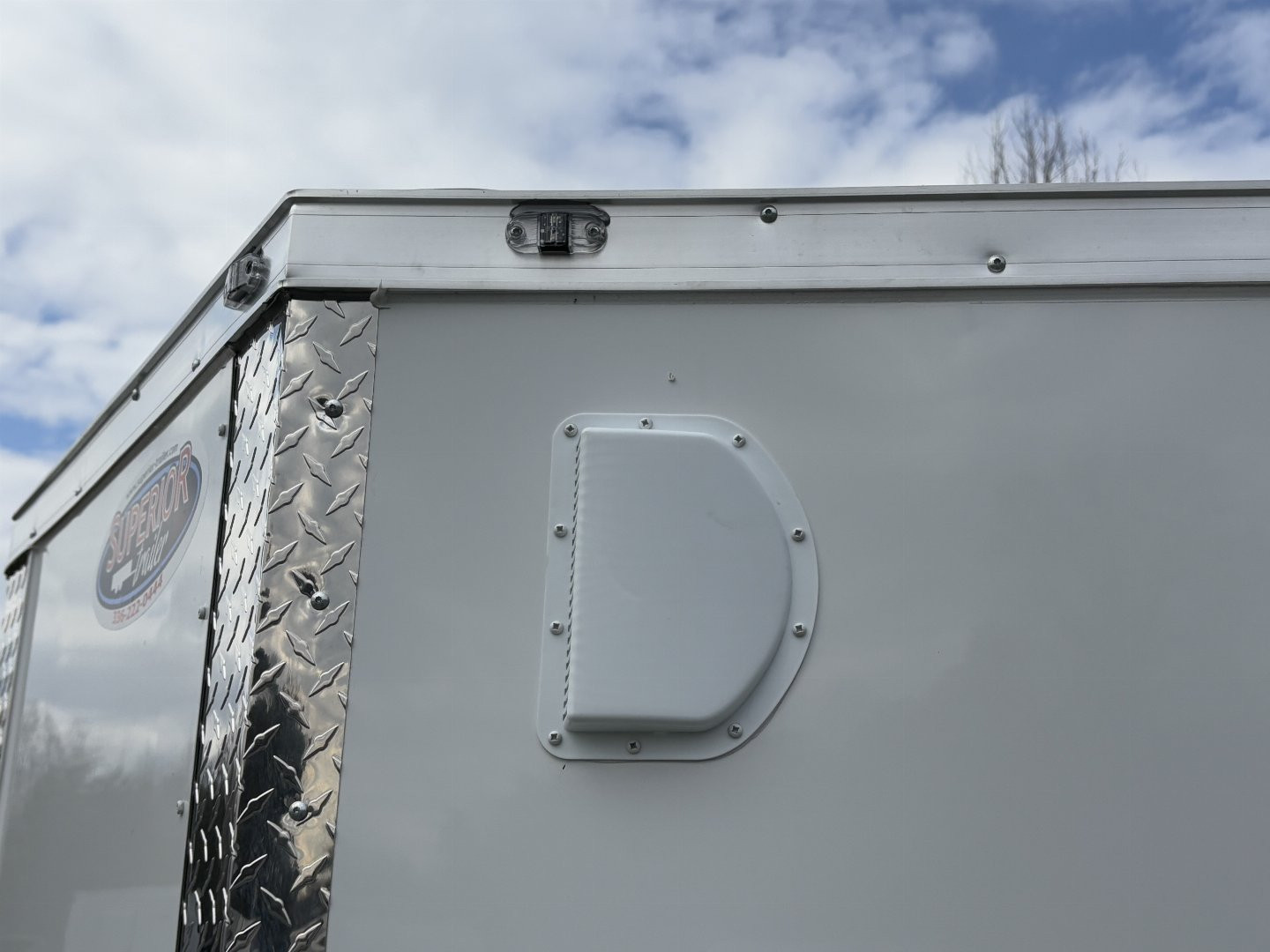 New 2025 ANVIL 5X8 Enclosed w/ 6" Extra Height, Ramp Door & Poly-Core Exterior