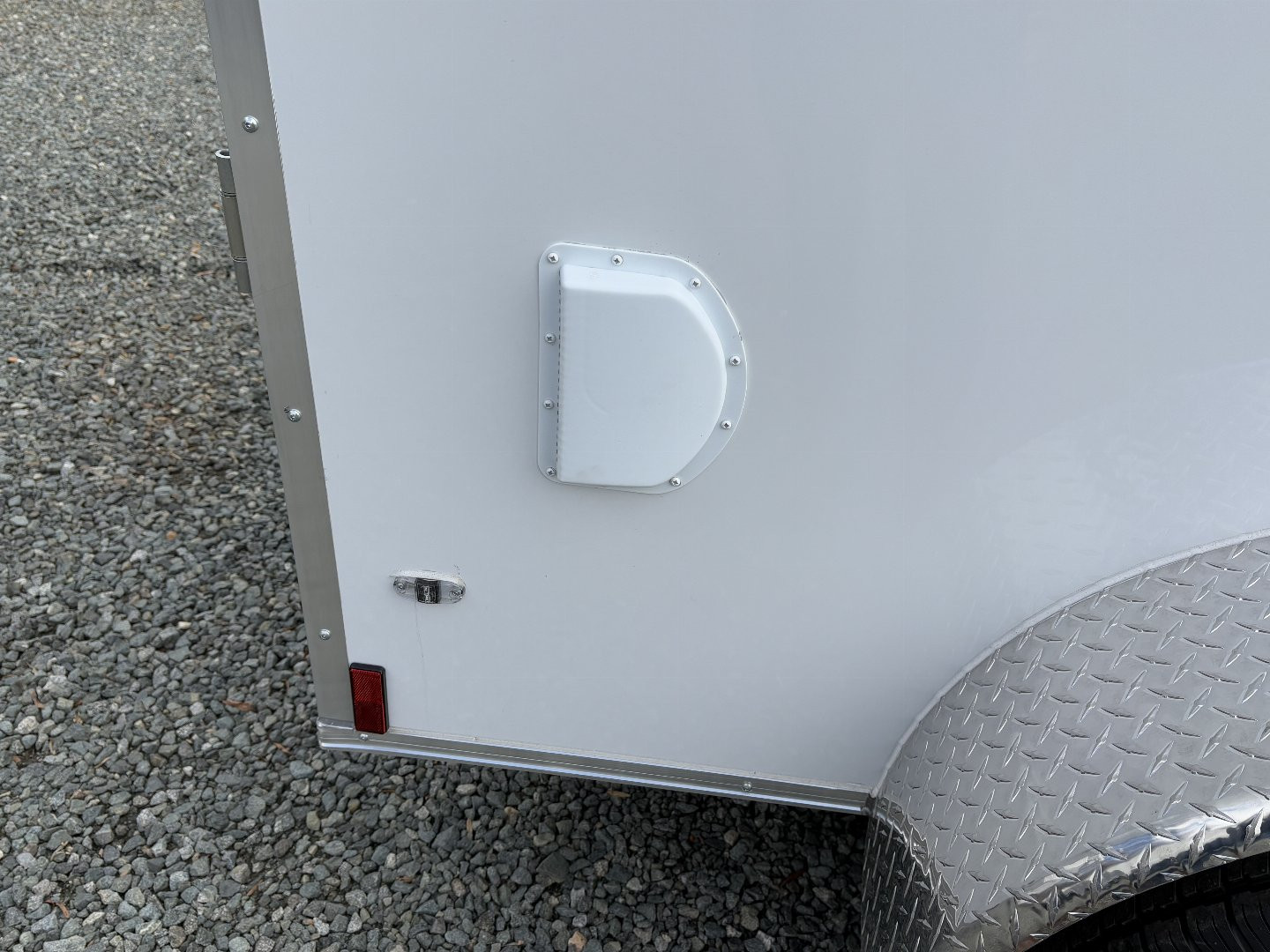 New 2025 ANVIL 5X8 Enclosed w/ 6" Extra Height, Ramp Door & Poly-Core Exterior