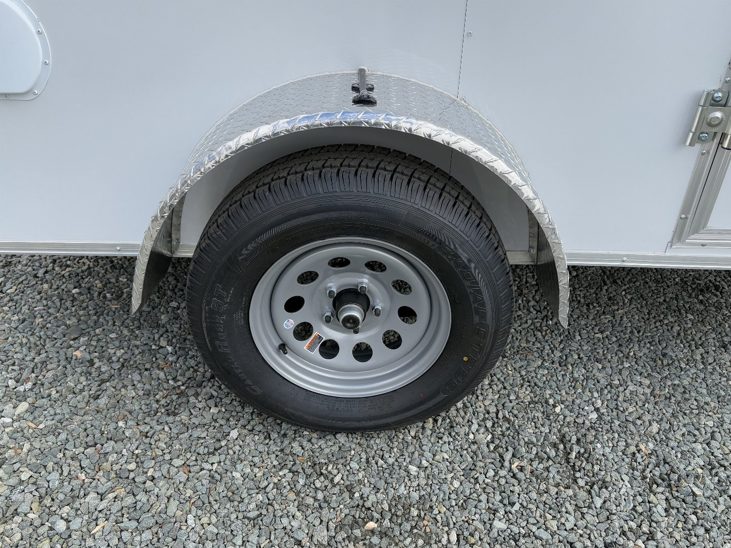 New 2025 ANVIL 5X8 Enclosed w/ 6" Extra Height, Ramp Door & Poly-Core Exterior