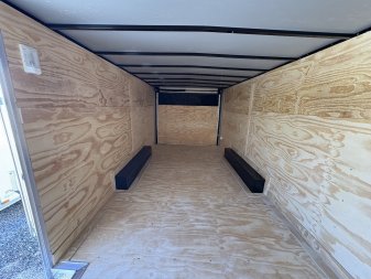 New 2025 ANVIL 8.5X20 10K Car / Racing Trailer w/ Poly-Core Exterior & Upgrade Jack