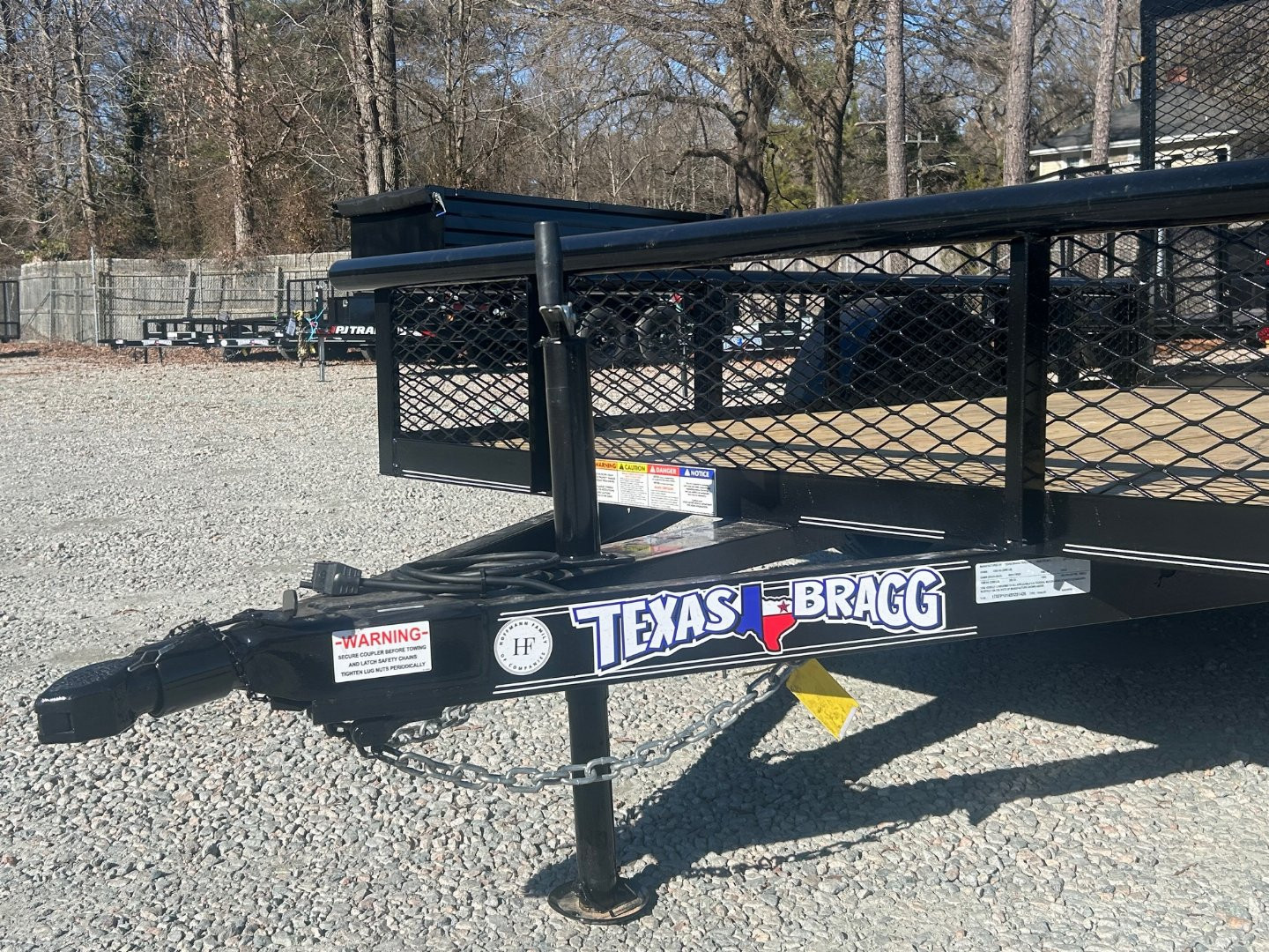 New 2025 TEXAS BRAGG TRAILERS 6x10P w/ Expanded Sides and Gate Utility Trailer