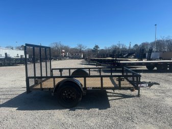 New 2025 TEXAS BRAGG TRAILERS 6x10P w/ Expanded Sides and Gate Utility Trailer