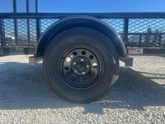 New 2025 TEXAS BRAGG TRAILERS 6x10P w/ Expanded Sides and Gate Utility Trailer