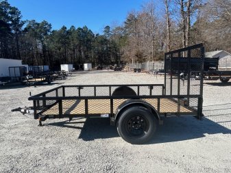 New 2025 TEXAS BRAGG TRAILERS 6x10P w/ Expanded Sides and Gate Utility Trailer