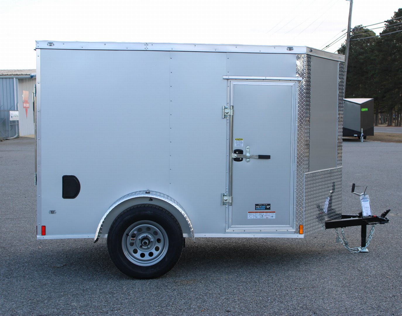 New 2025 ANVIL 5X8 w/Ramp & Side Door Cargo / Enclosed Trailer