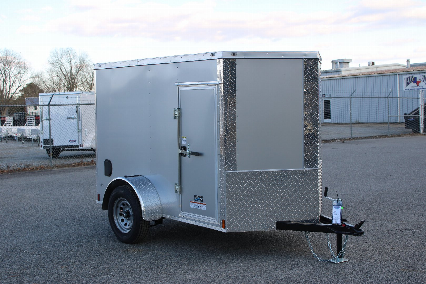 New 2025 ANVIL 5X8 w/Ramp & Side Door Cargo / Enclosed Trailer