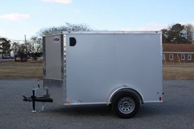 New 2025 ANVIL 5X8 w/Ramp & Side Door Cargo / Enclosed Trailer