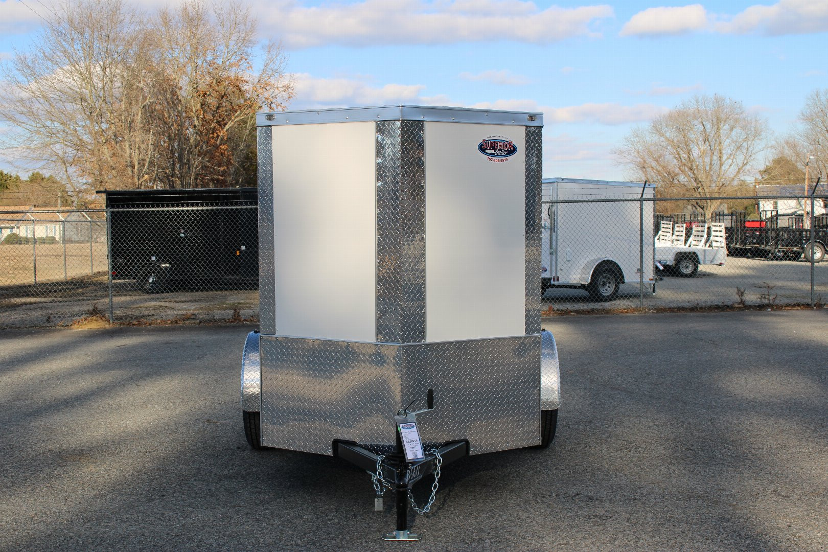 New 2025 ANVIL 5X8 w/Ramp Cargo / Enclosed Trailer