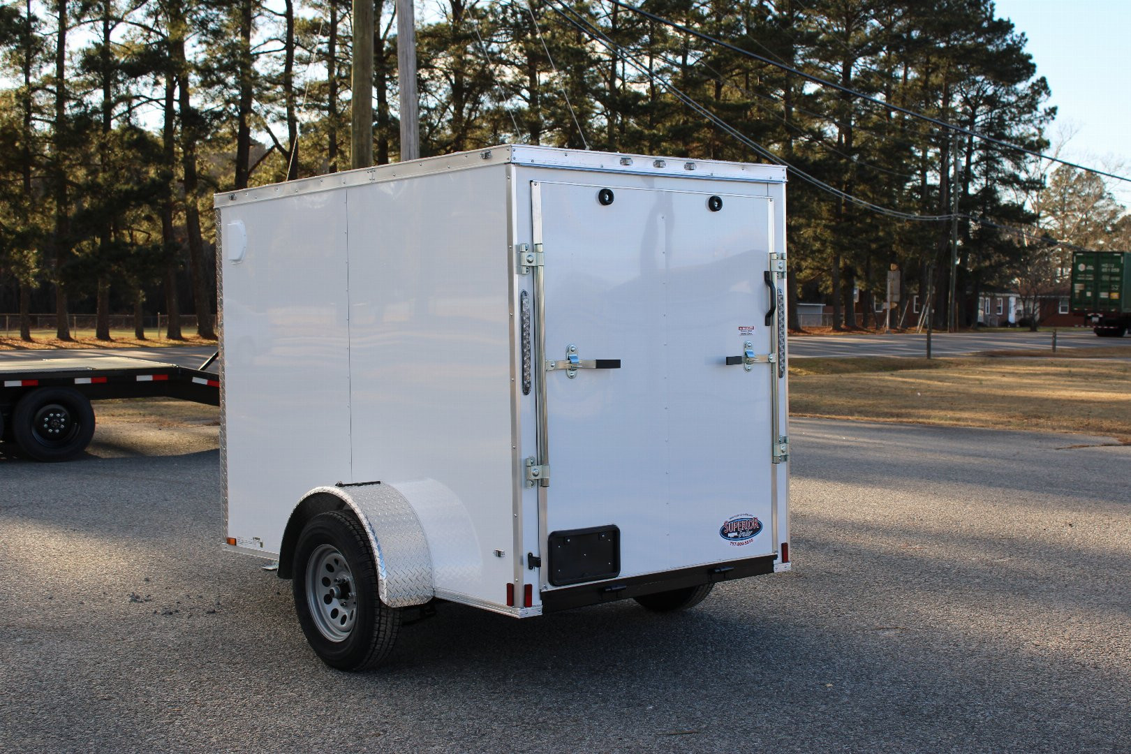 New 2025 ANVIL 5X8 w/Ramp Cargo / Enclosed Trailer