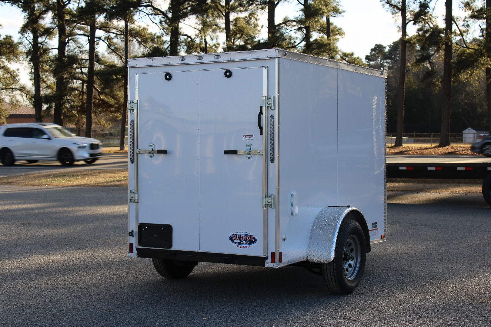 New 2025 ANVIL 5X8 w/Ramp Cargo / Enclosed Trailer