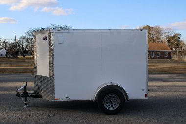 New 2025 ANVIL 5X8 w/Ramp Cargo / Enclosed Trailer