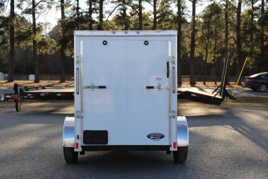 New 2025 ANVIL 5X8 w/Ramp Cargo / Enclosed Trailer