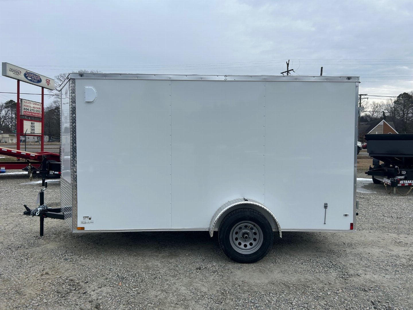 New 2025 ANVIL 6X12 w/ Double Rear Doors Cargo / Enclosed Trailer