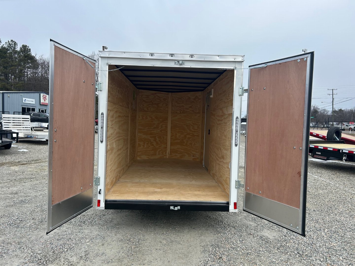 New 2025 ANVIL 6X12 w/ Double Rear Doors Cargo / Enclosed Trailer