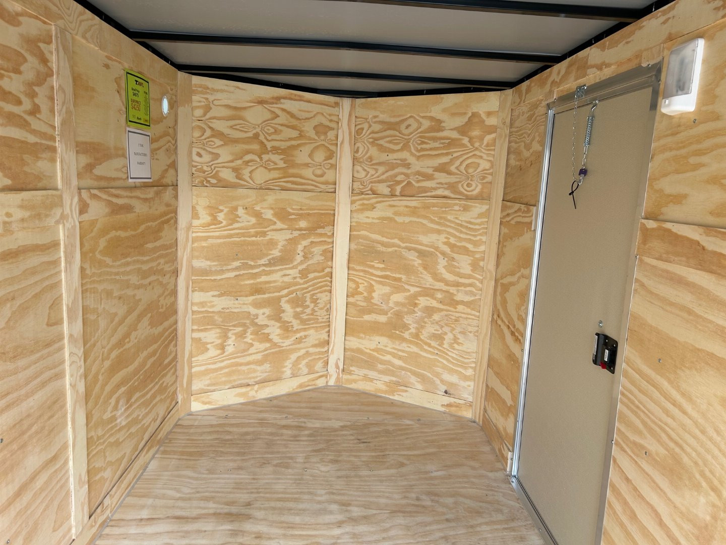 New 2025 ANVIL 6X12 w/ Double Rear Doors Cargo / Enclosed Trailer