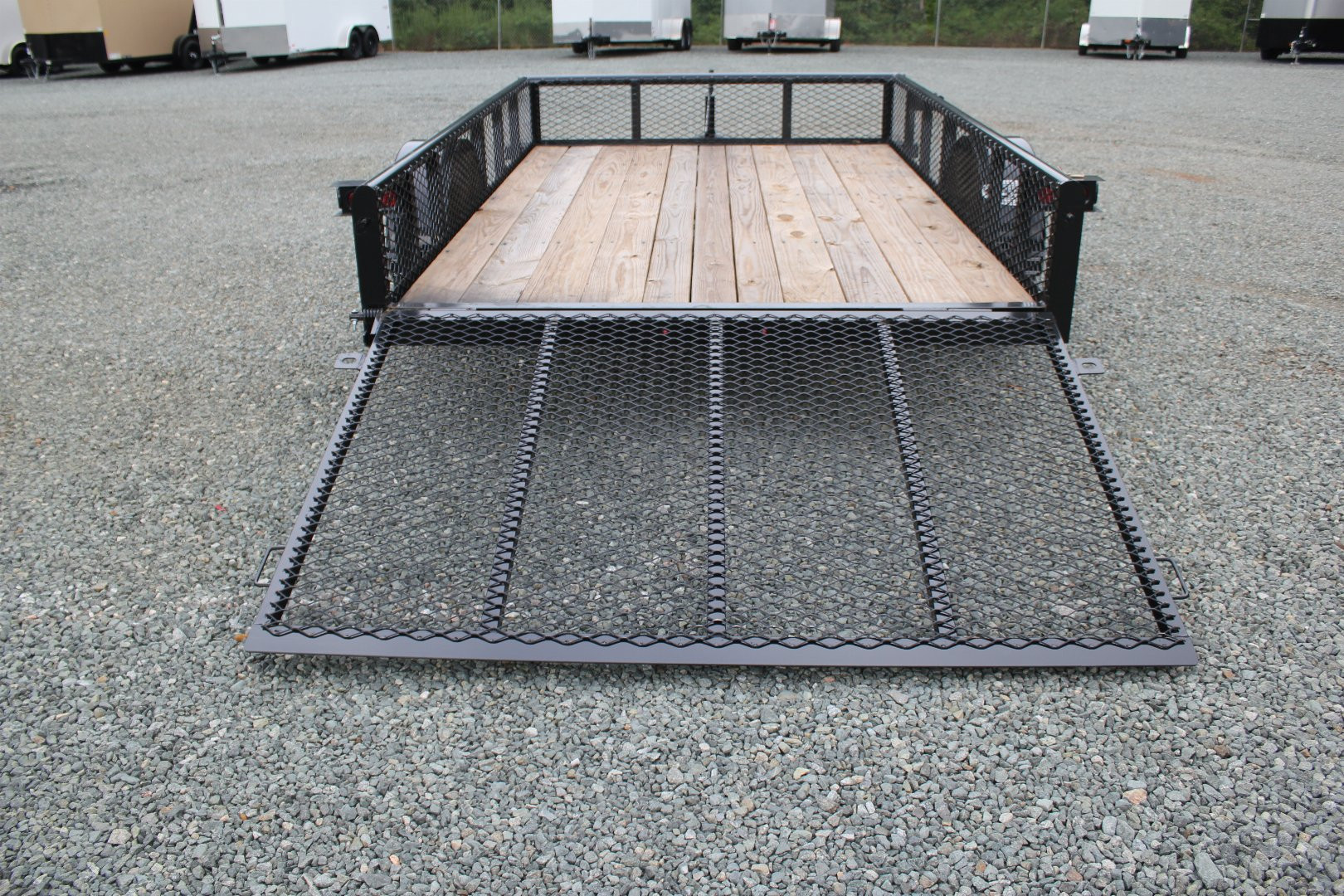 New 2025 TEXAS BRAGG TRAILERS 6x10P w/ Expanded Sides and Gate Utility Trailer