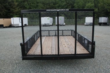 New 2025 TEXAS BRAGG TRAILERS 6x10P w/ Expanded Sides and Gate Utility Trailer