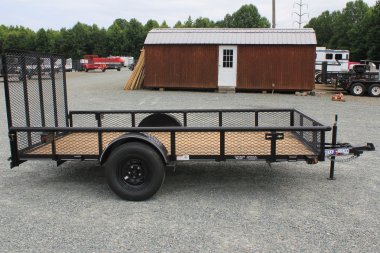 New 2025 TEXAS BRAGG TRAILERS 6x12P w/ Expanded Sides and Gate Utility Trailer